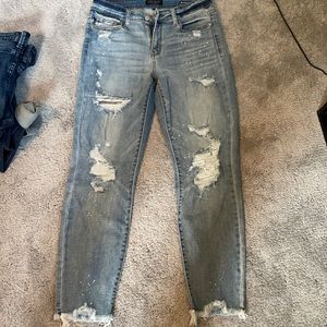 Judy blue boyfriend distressed jean
